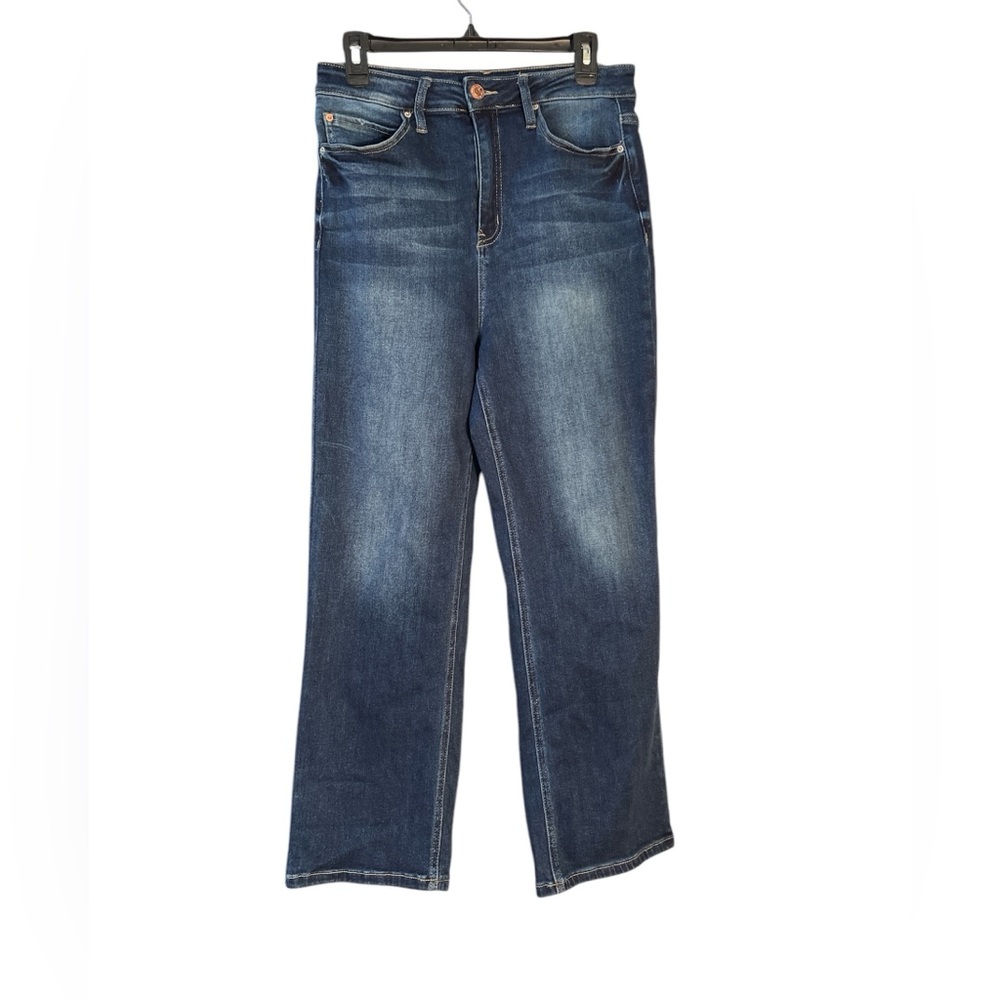 YMI Jeans USA. Size 13/31. Dark denim, high rise, straight leg.‎